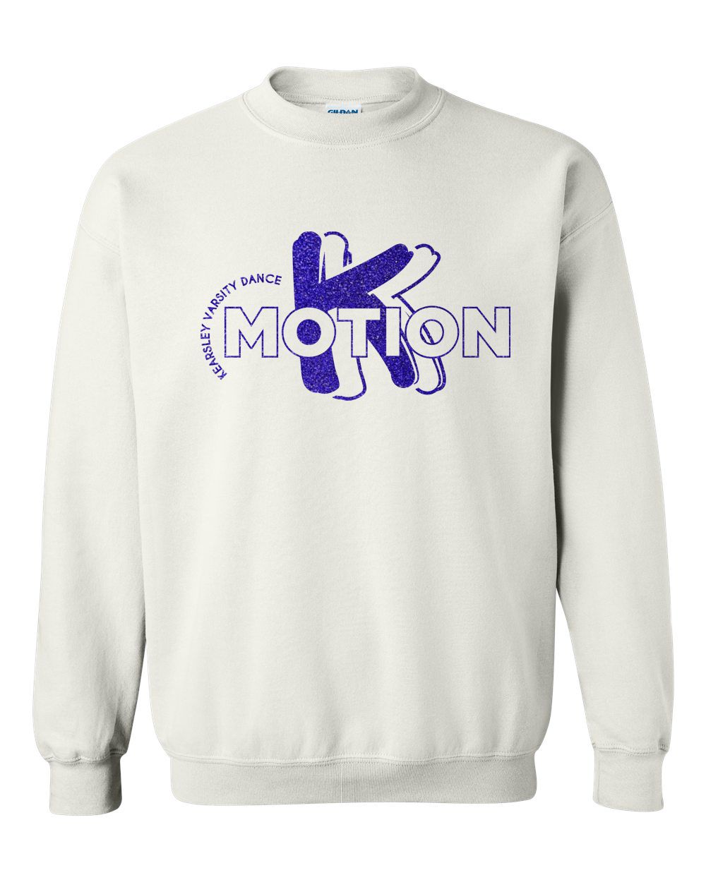 K Motion Glitter Crew Sweatshirt