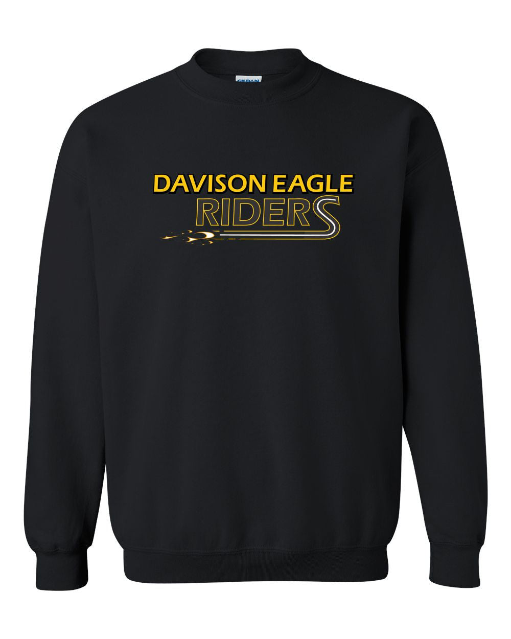Davison Eagle Riders Basic Crew Sweatshirt