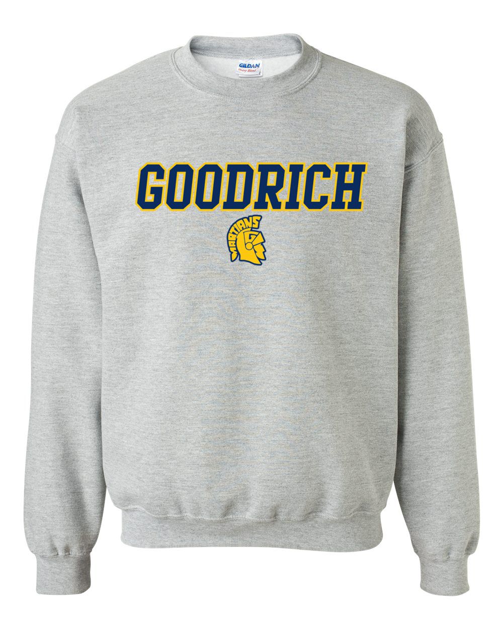 Goodrich Italic Over Logo Basic Crew Sweatshirt