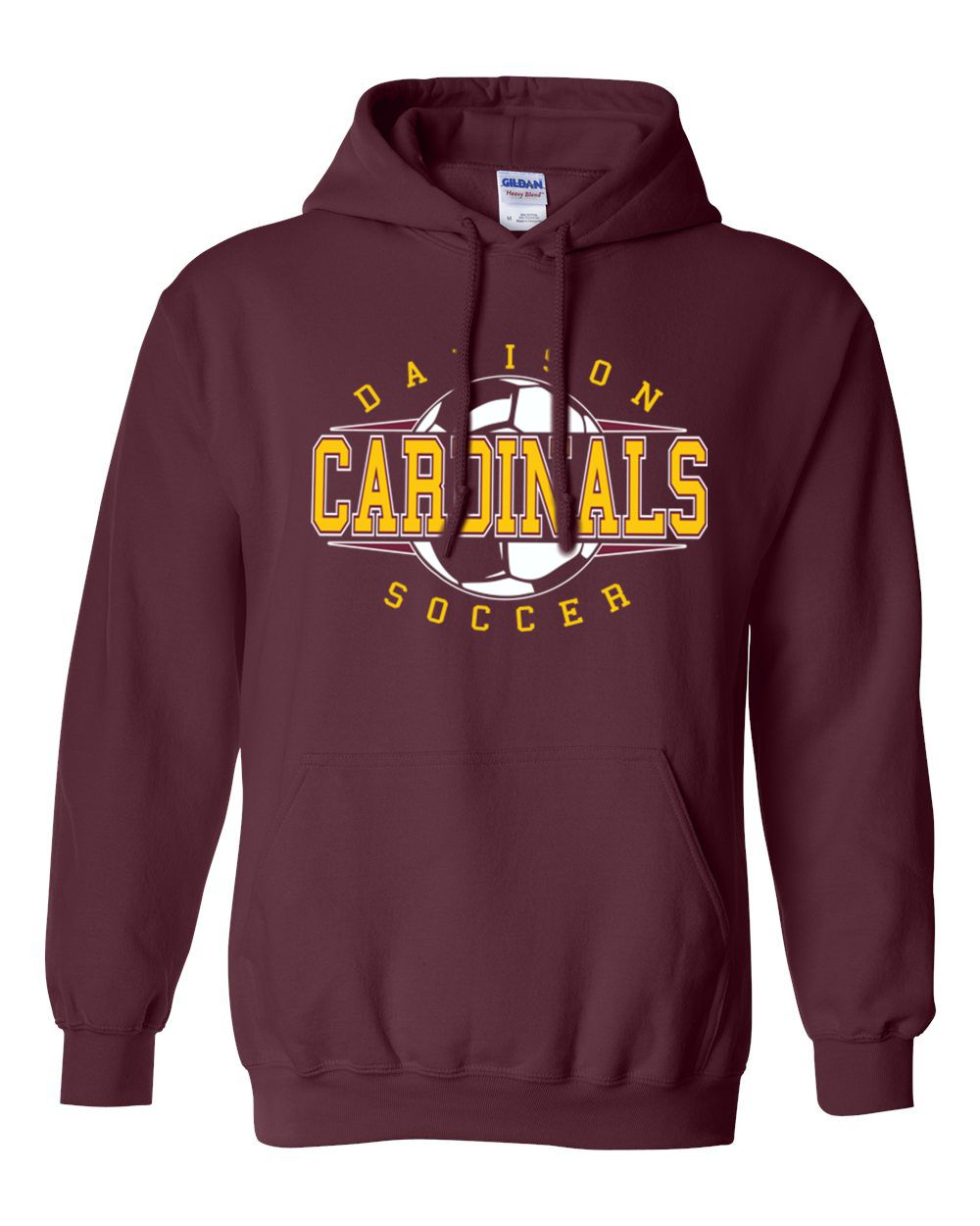 Davison Soccer Basic Hooded Sweatshirt