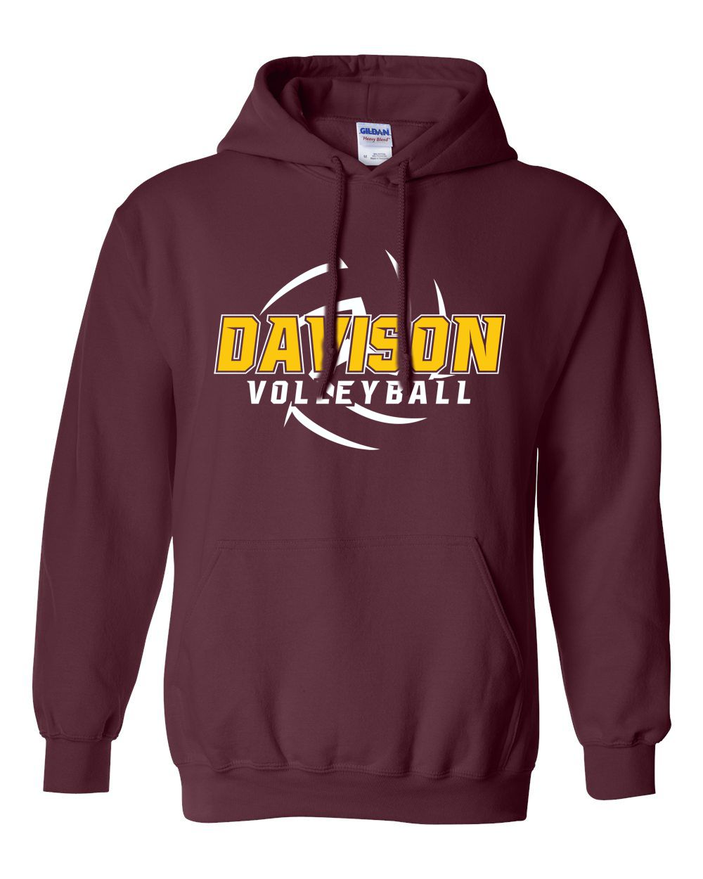 Davison Volleyball Basic Hoodie