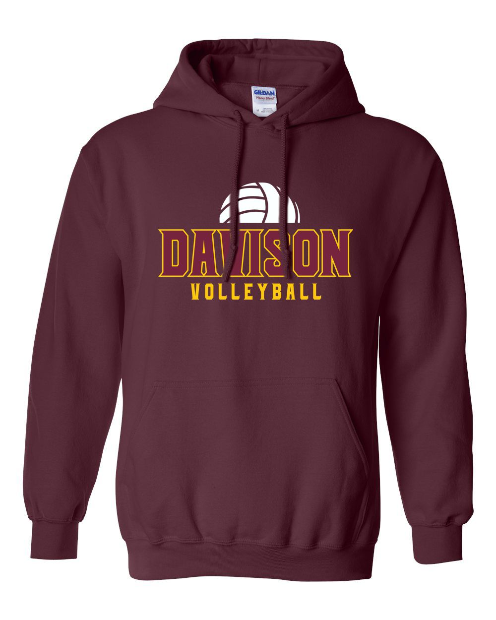 Davison Volleyball Basic Hoodie