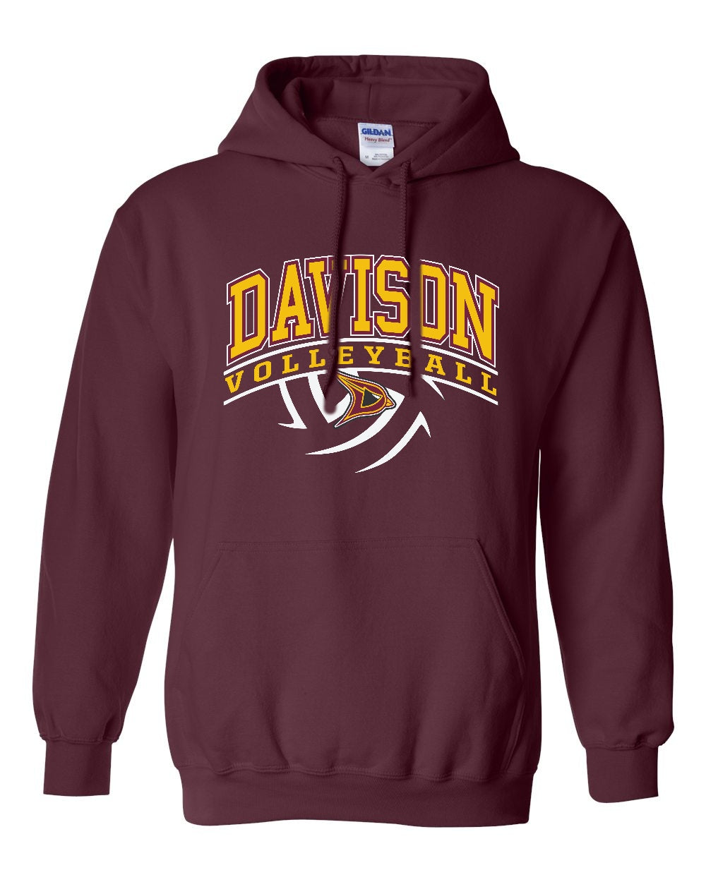 Davison Volleyball Basic Hoodie