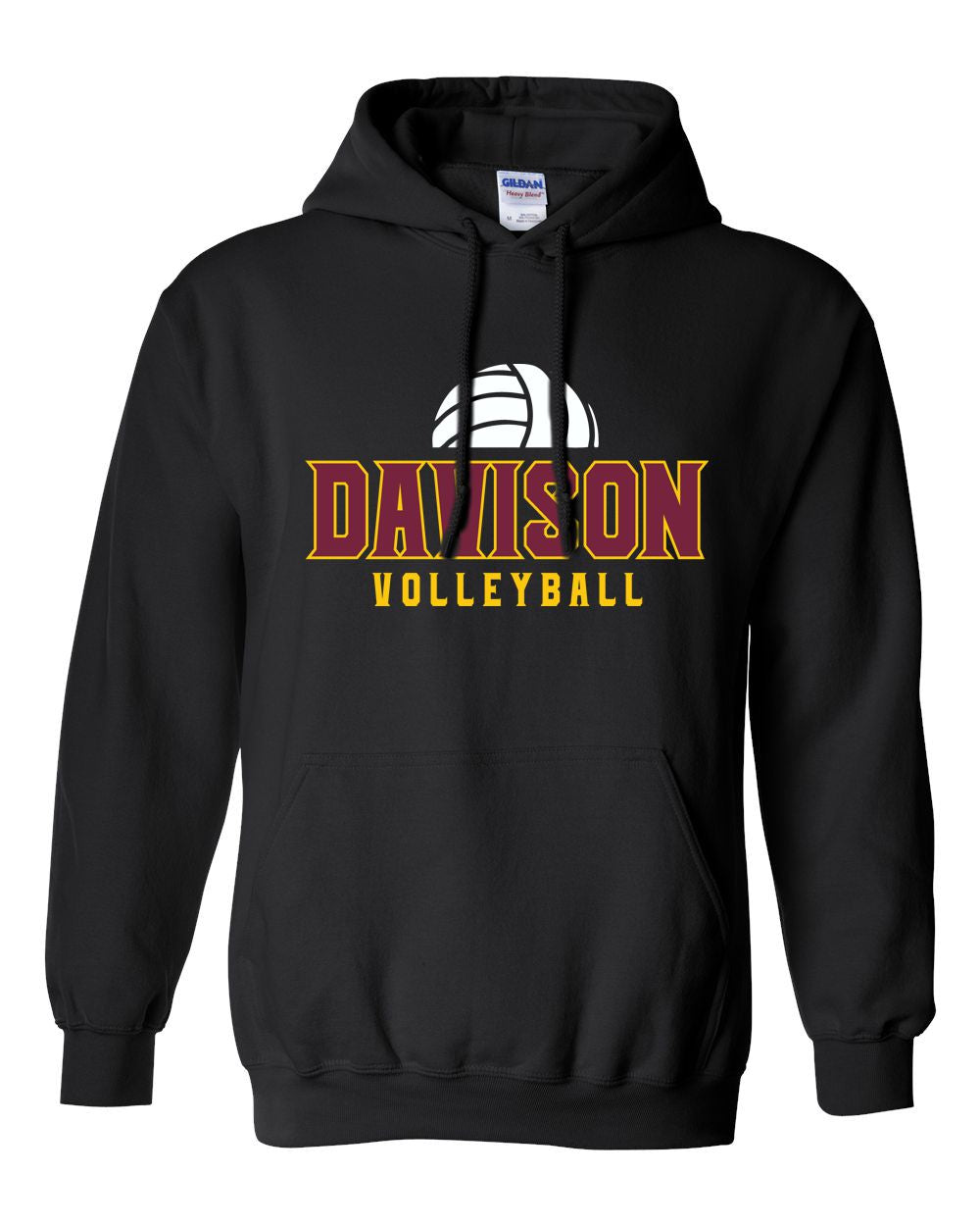 Davison Volleyball Basic Hoodie