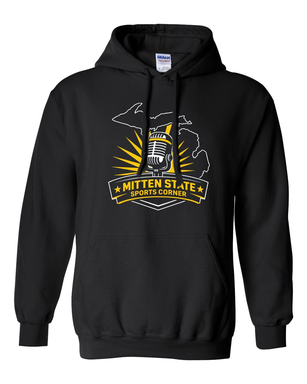 Mitten State Sports Corner Hooded Sweatshirt