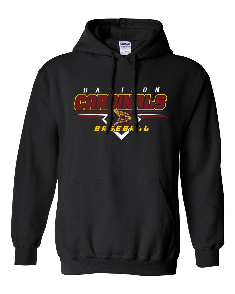 Davison Baseball Hooded Sweatshirt