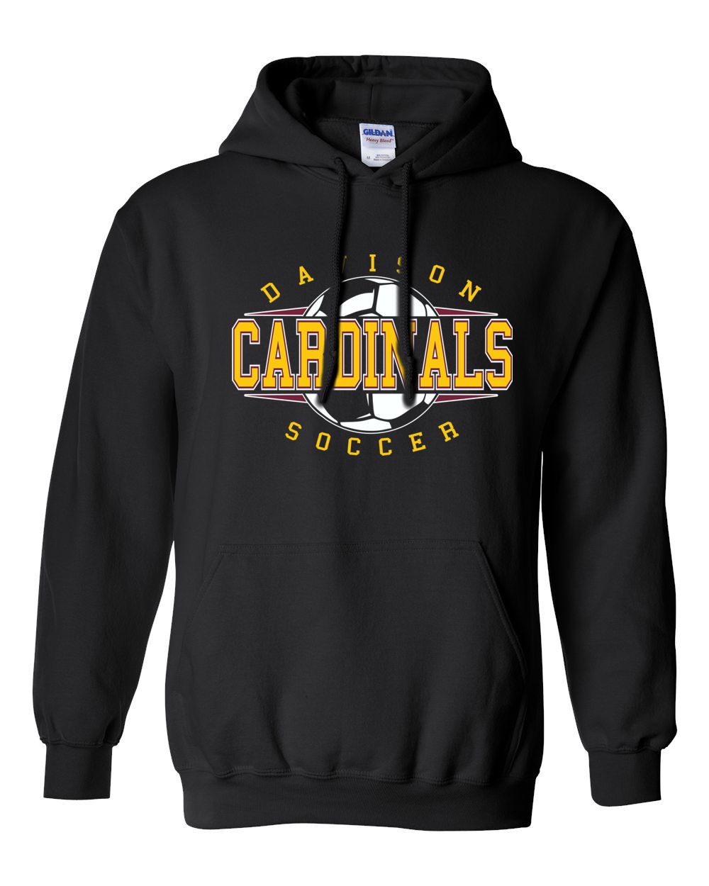Davison Soccer Basic Hooded Sweatshirt