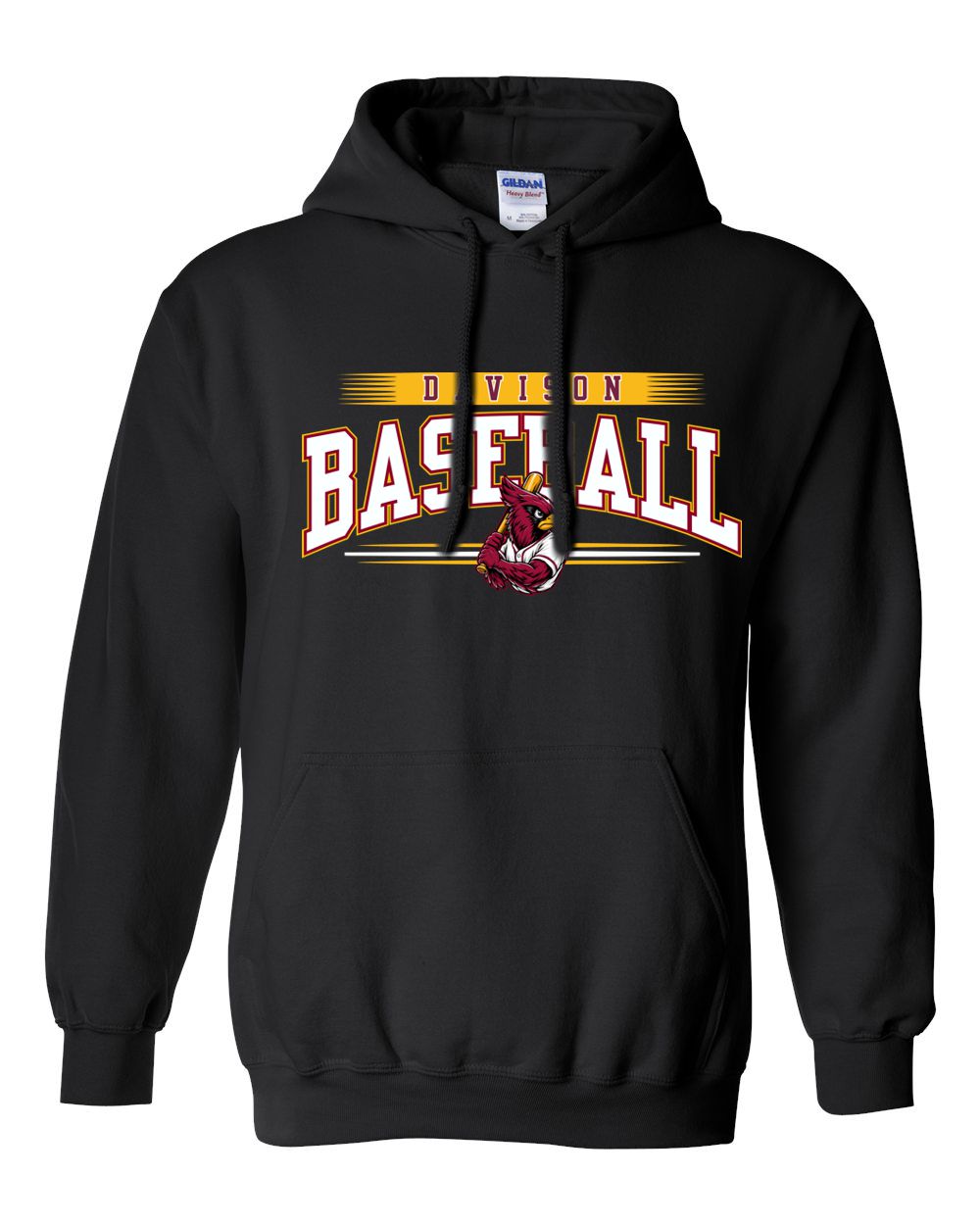 Davison Baseball Club Basic Hoodie