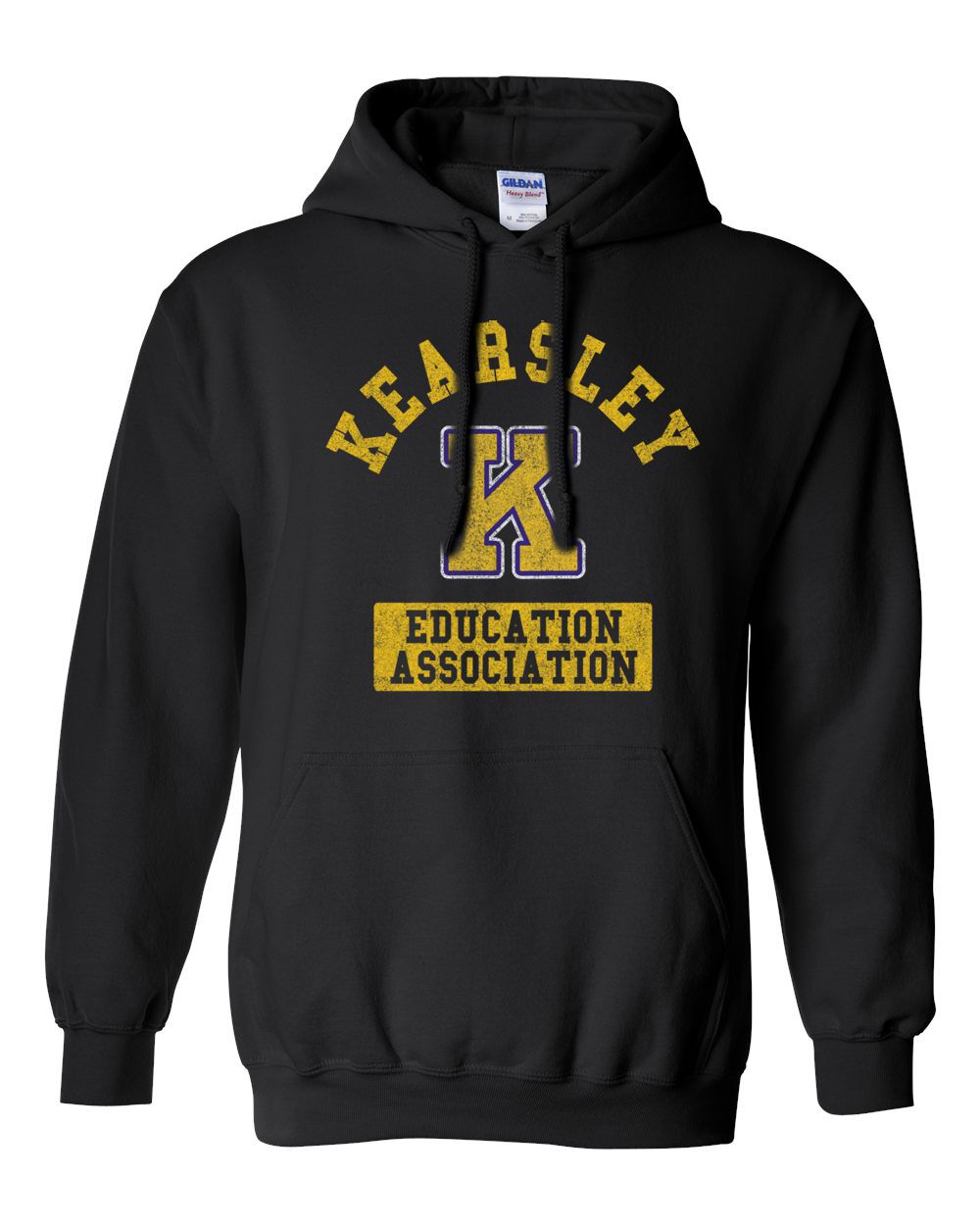 Kearsley Education Association Basic Hooded Sweatshirt
