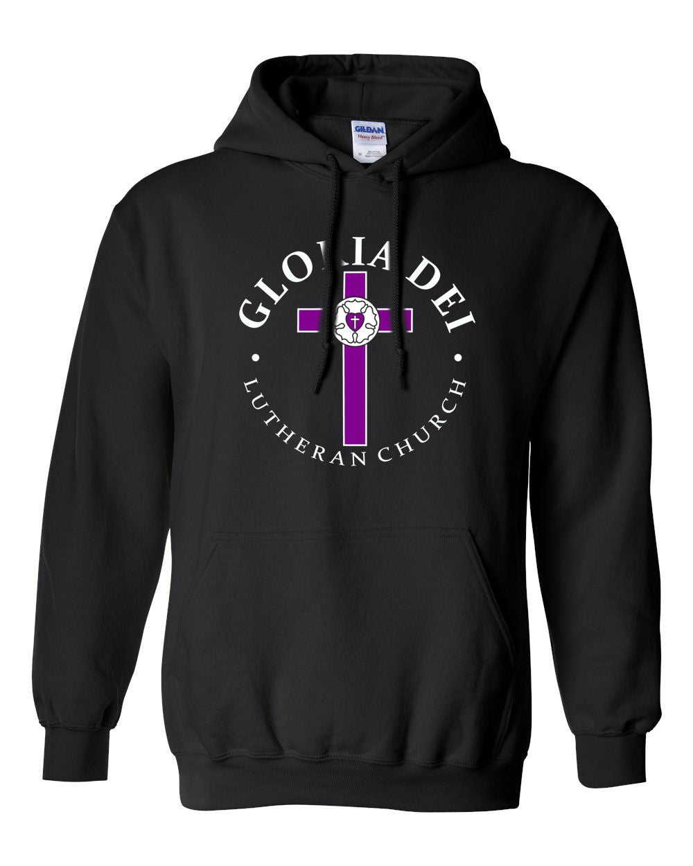 Gloria Dei Lutheran Church Basic Hooded Sweatshirt