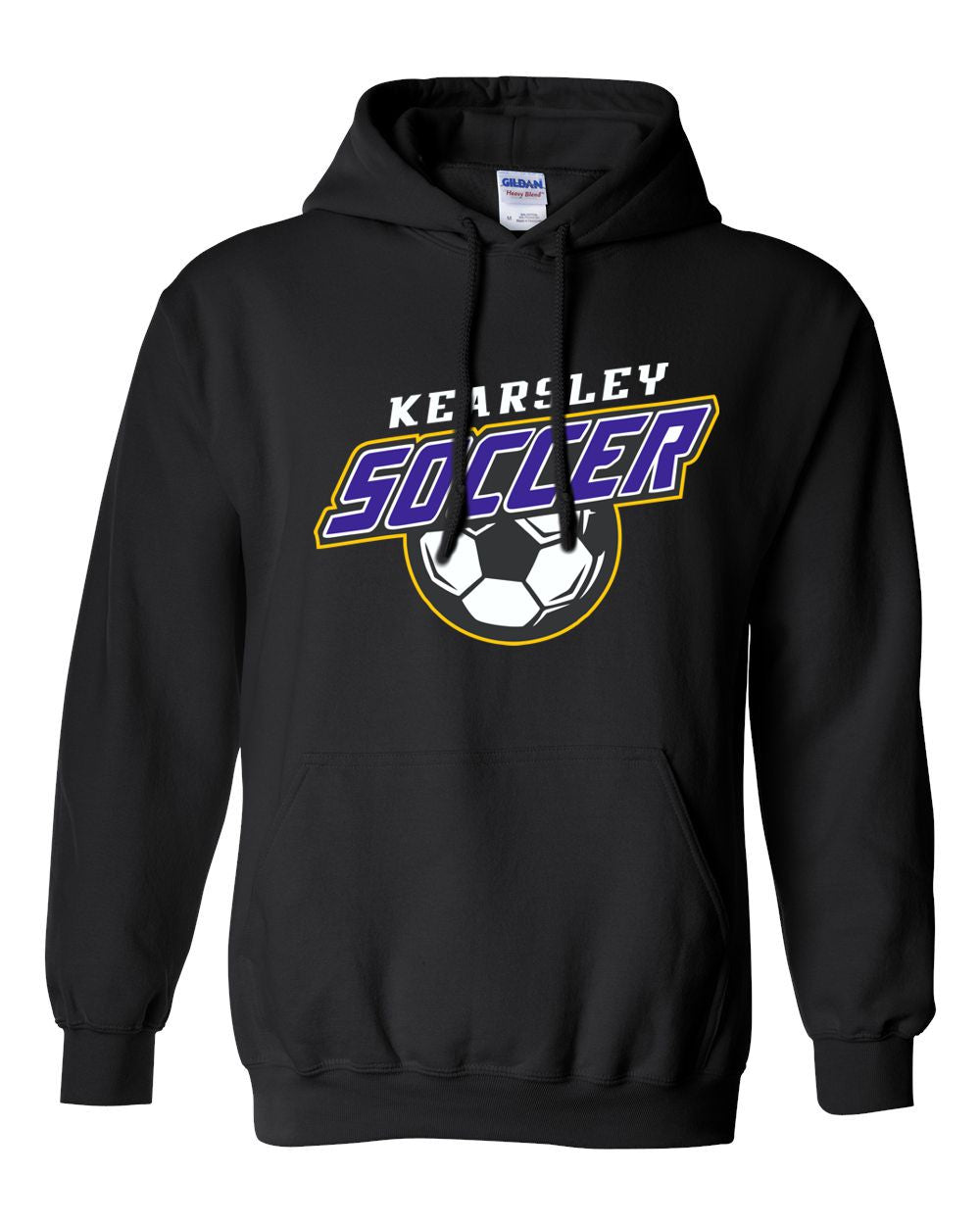 Kearsley Soccer Basic Hooded Sweatshirt