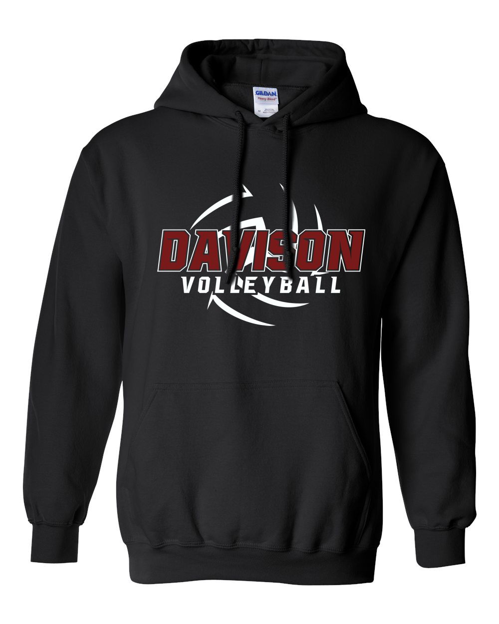 Davison Volleyball Basic Hoodie