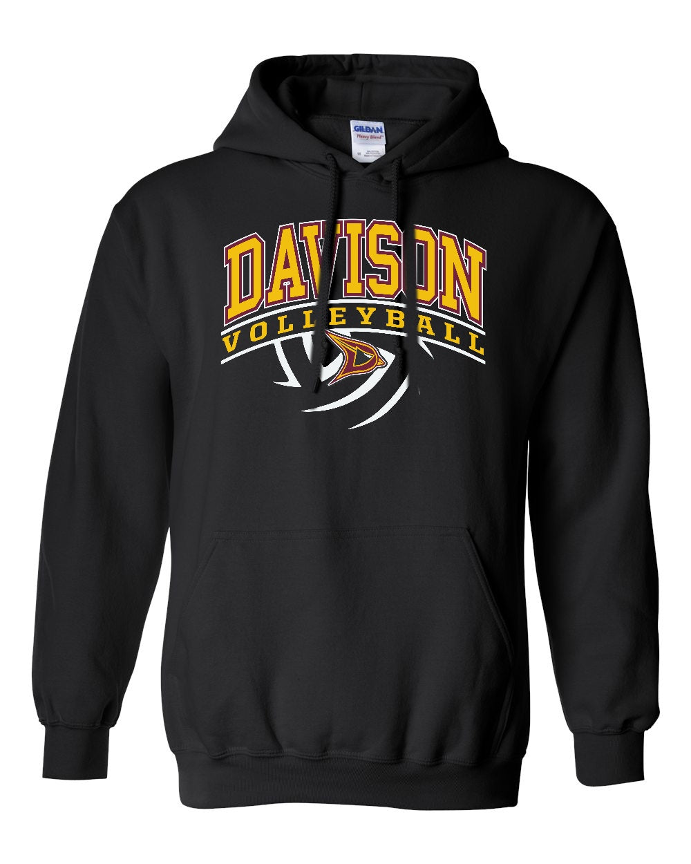 Davison Volleyball Basic Hoodie