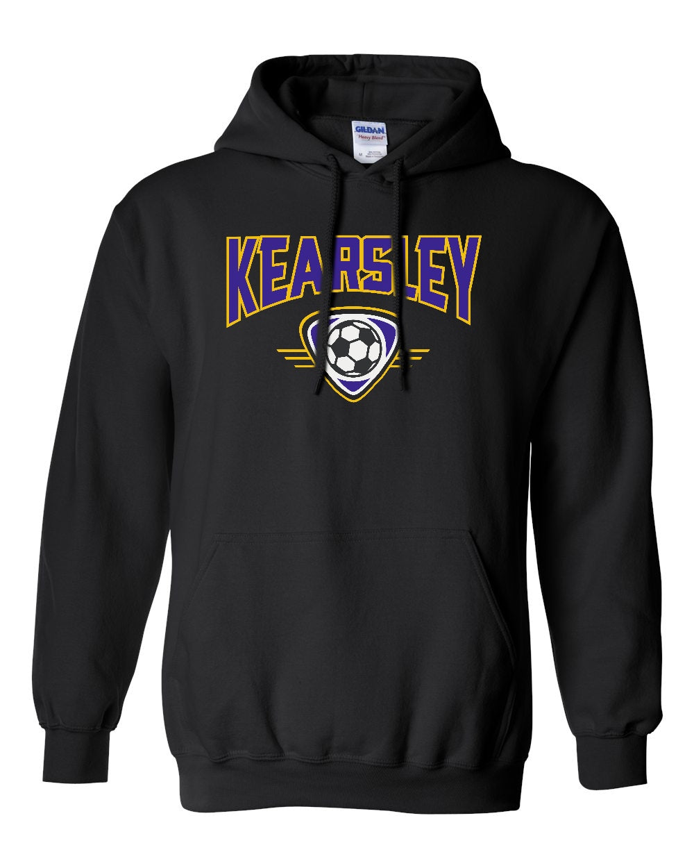 Kearsley Soccer Basic Hooded Sweatshirt