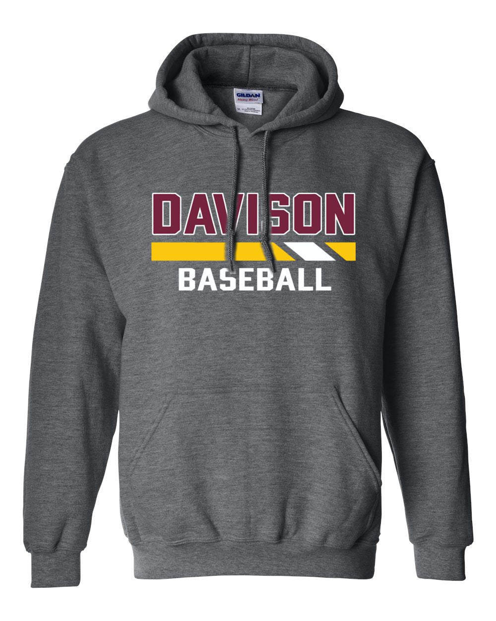 Davison Baseball Basic Hooded Sweatshirt