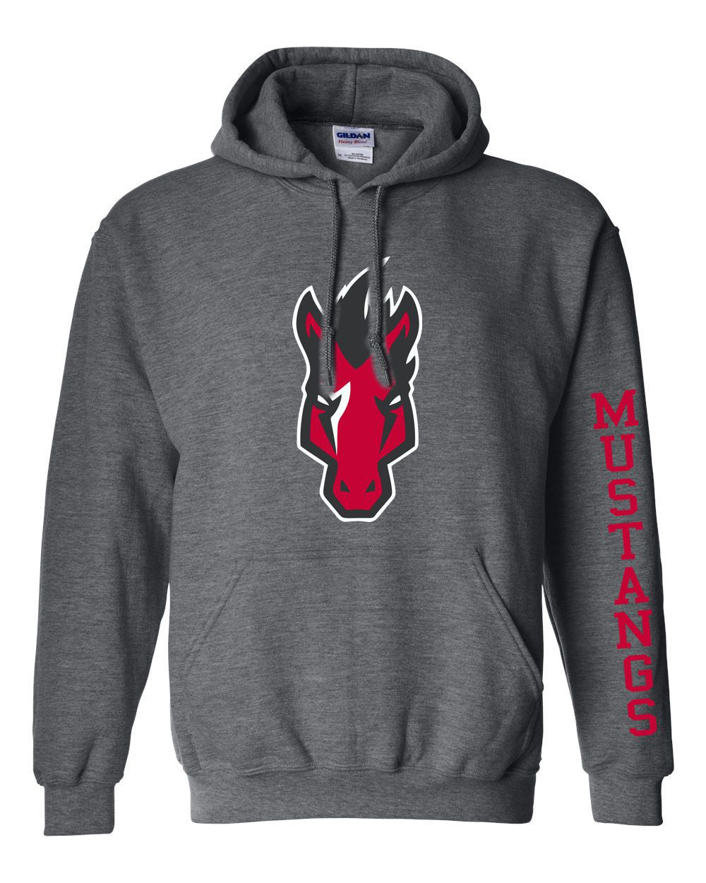Mustangs  Basic Hooded Sweatshirt