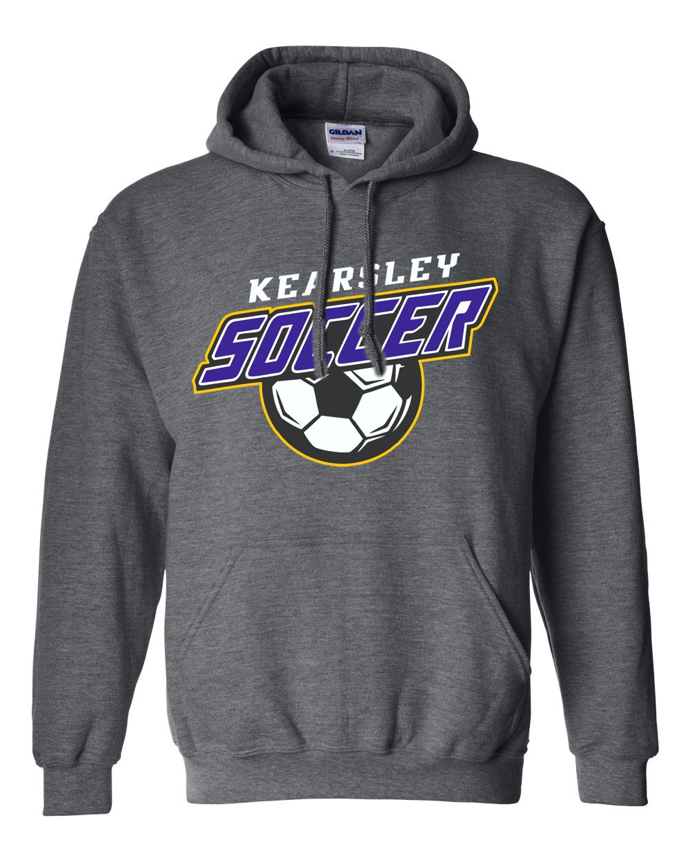 Kearsley Soccer Basic Hooded Sweatshirt