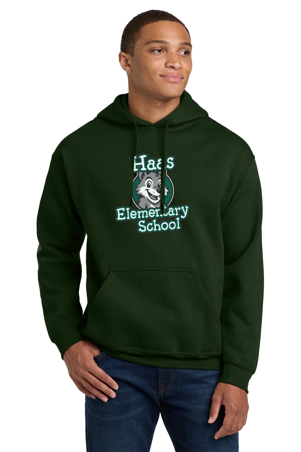 Haas Elementary Basic Hooded Sweatshirt