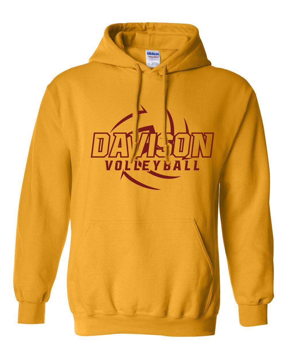 Davison Volleyball Basic Hoodie