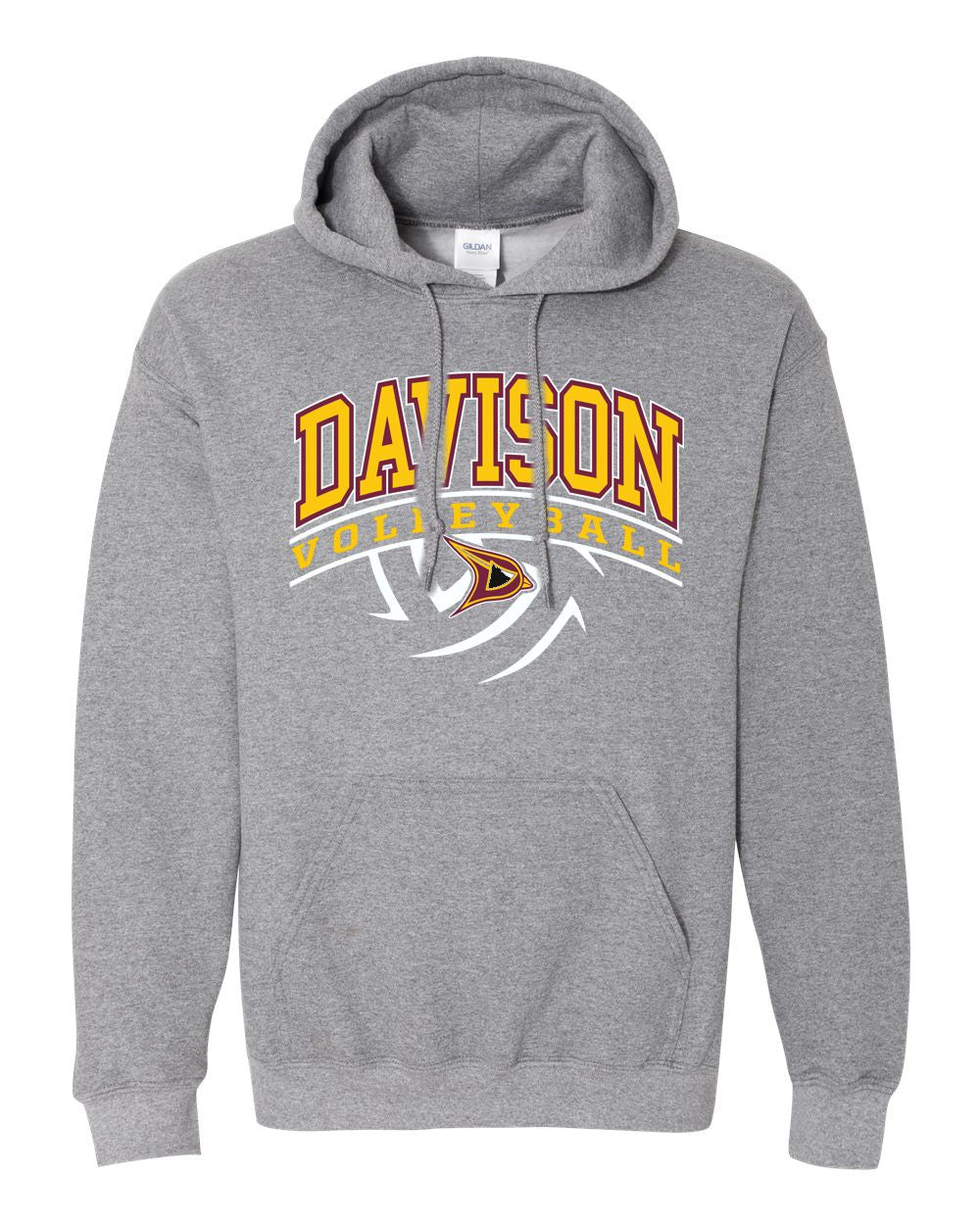 Davison Volleyball Basic Hoodie