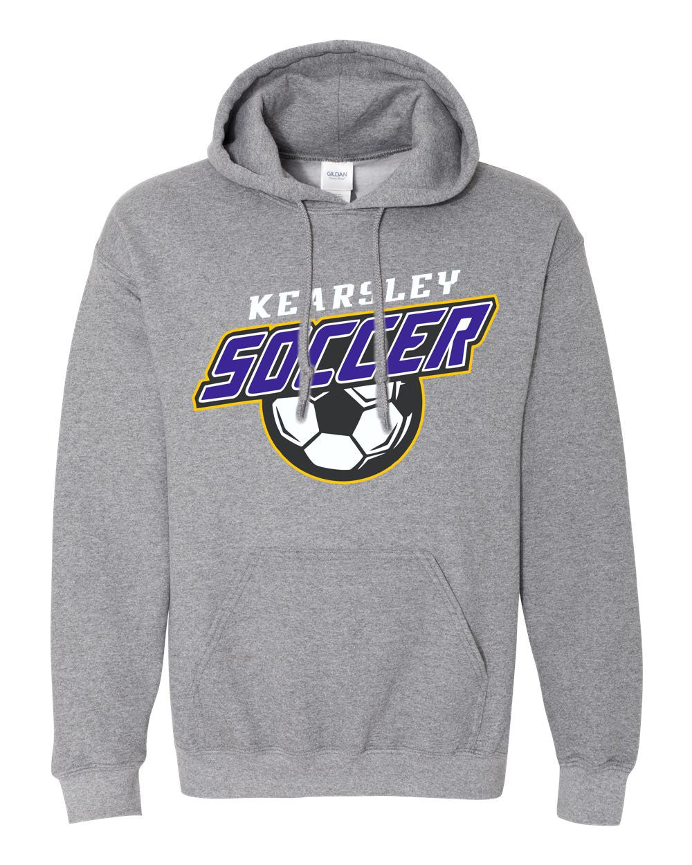 Kearsley Soccer Basic Hooded Sweatshirt