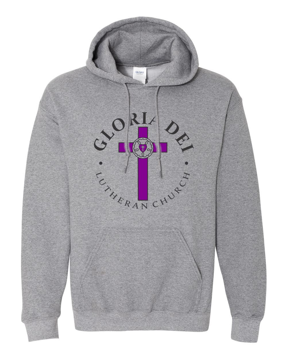 Gloria Dei Lutheran Church Basic Hooded Sweatshirt