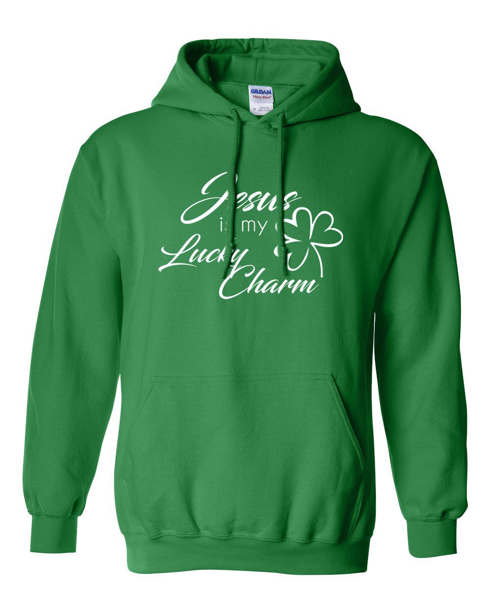 Jesus is My Lucky Charm Basic Hoodie