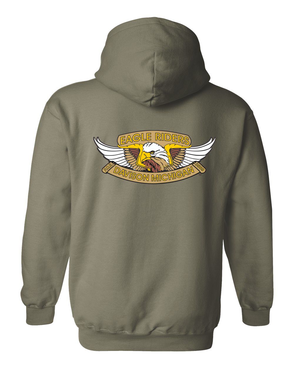 Davison Eagle Riders Basic Hooded Sweatshirt