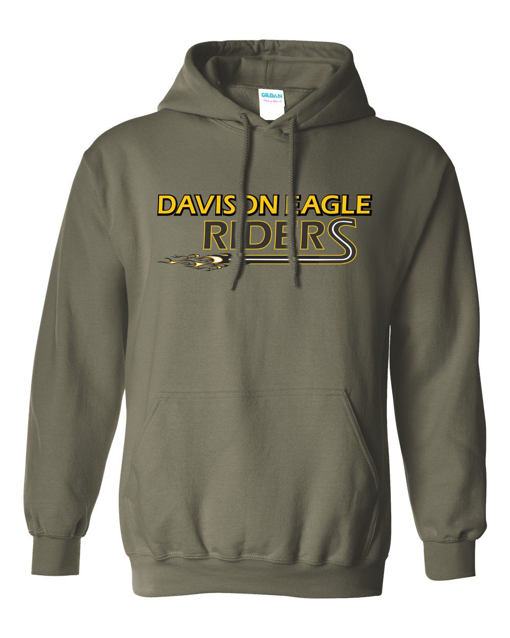 Davison Eagle Riders Basic Hooded Sweatshirt