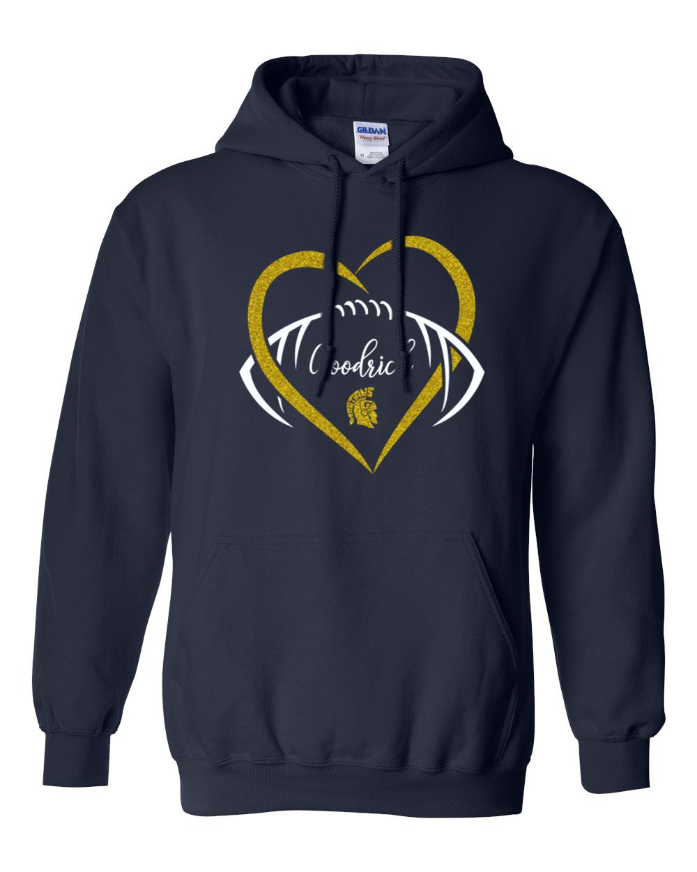 Goodrich Football Glitter Hoodie