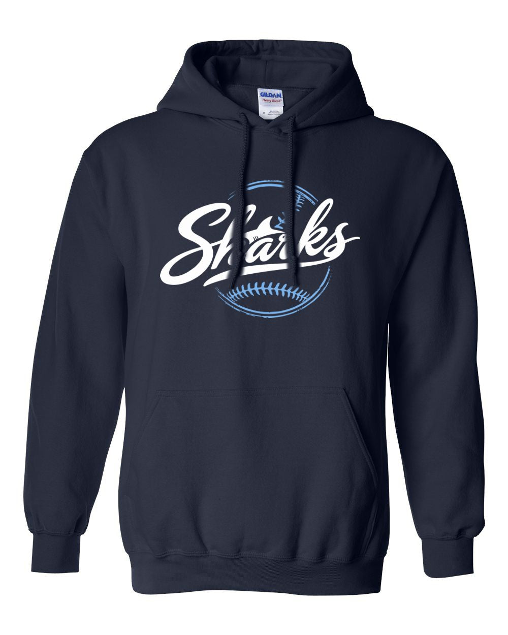 Sharks Softball Basic Hoodie