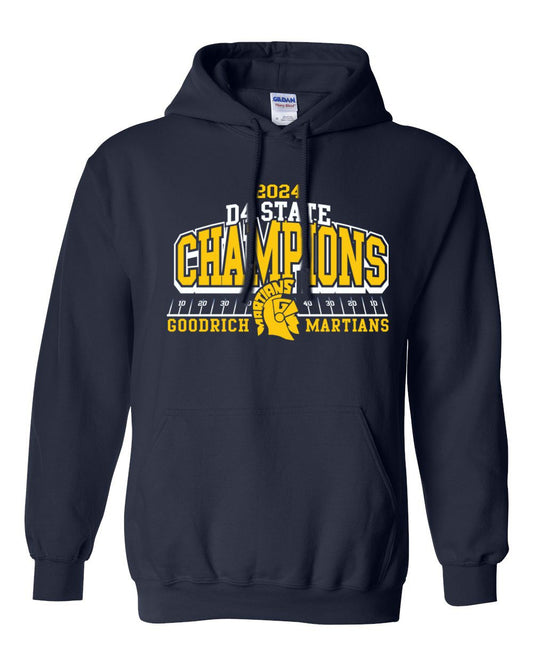 Goodrich Football State Champions Hoodie