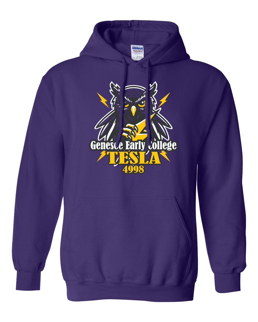 Tesla 4998 Basic Hooded Sweatshirt