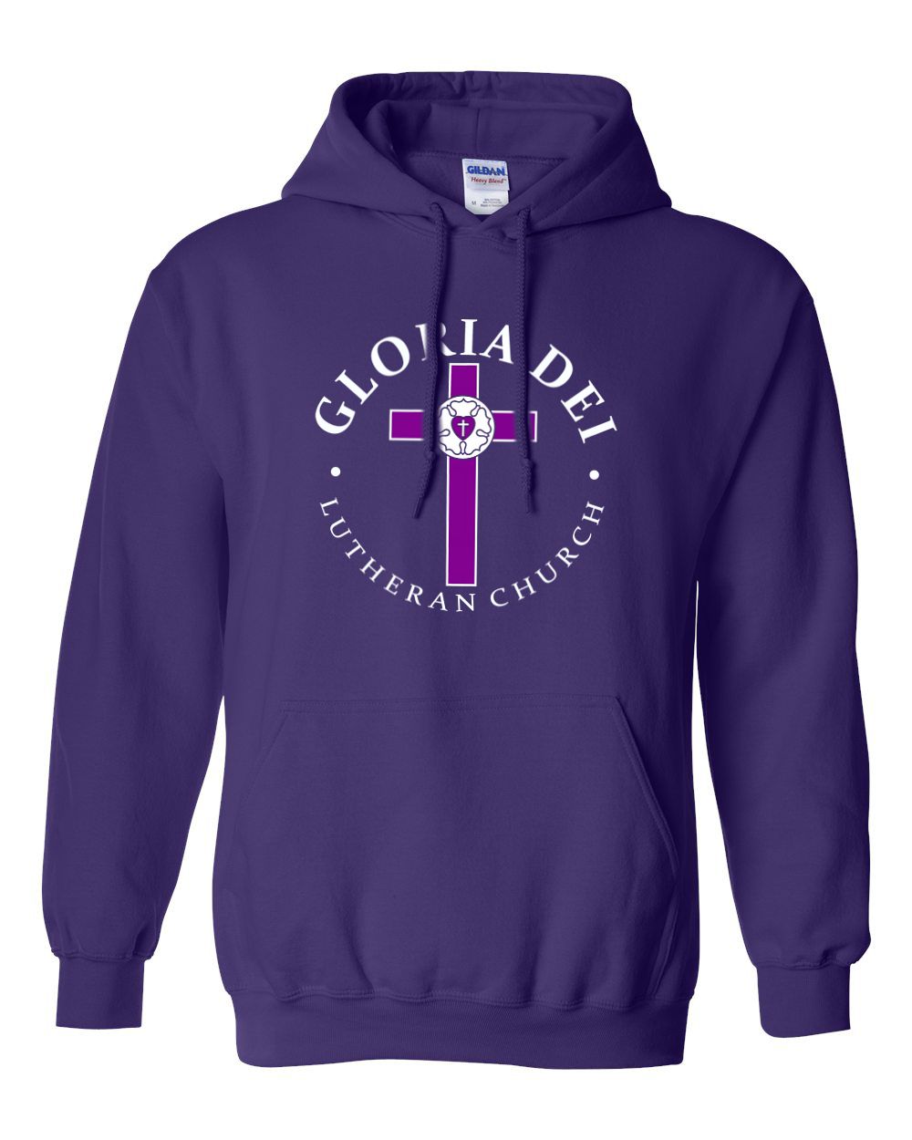Gloria Dei Lutheran Church Basic Hooded Sweatshirt