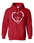 Millington Football Glitter Hoodie