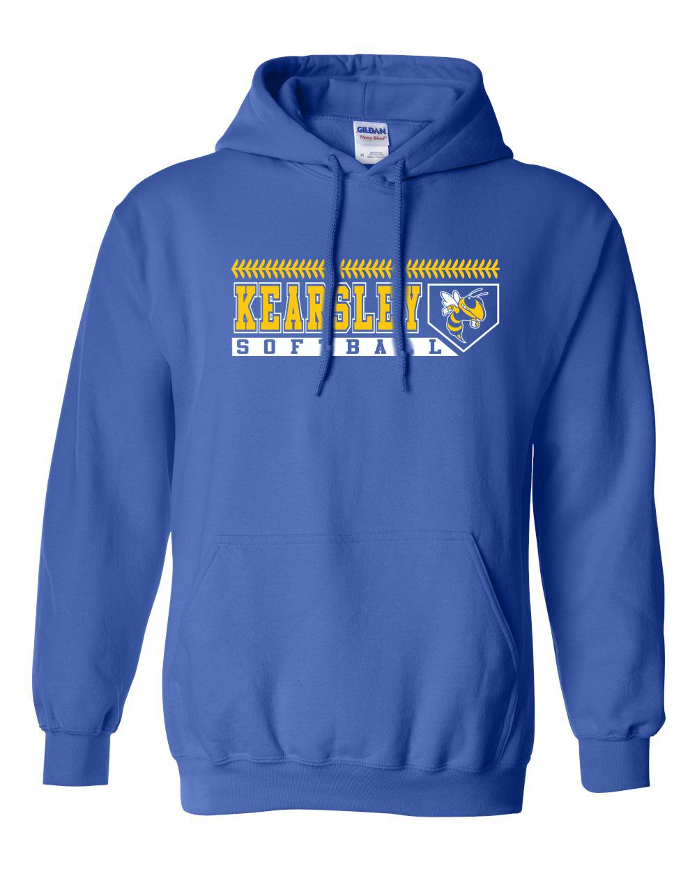 Kearsley Softball Basic Hooded Sweatshirt