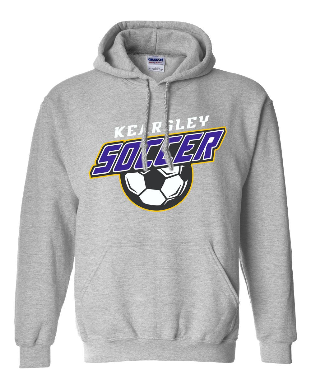Kearsley Soccer Basic Hooded Sweatshirt