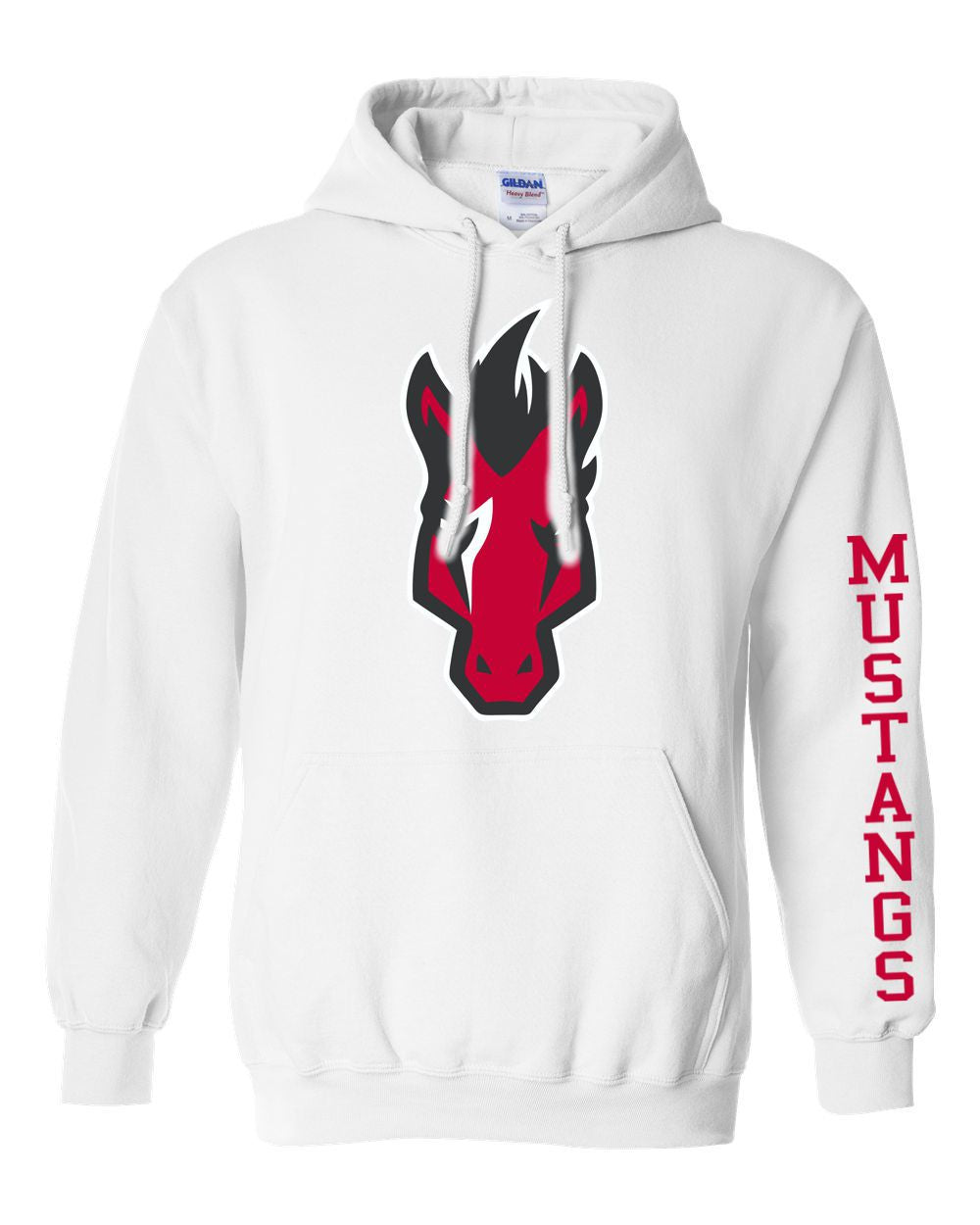 Mustangs  Basic Hooded Sweatshirt