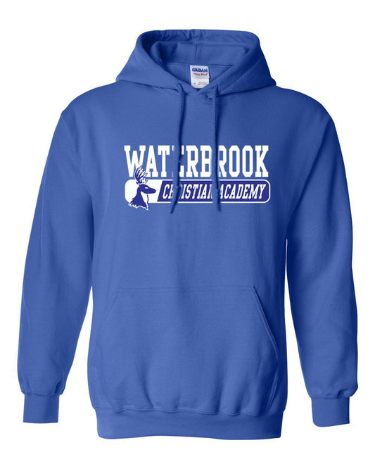 Waterbrook Christian Academy New Basic Hooded Sweatshirt