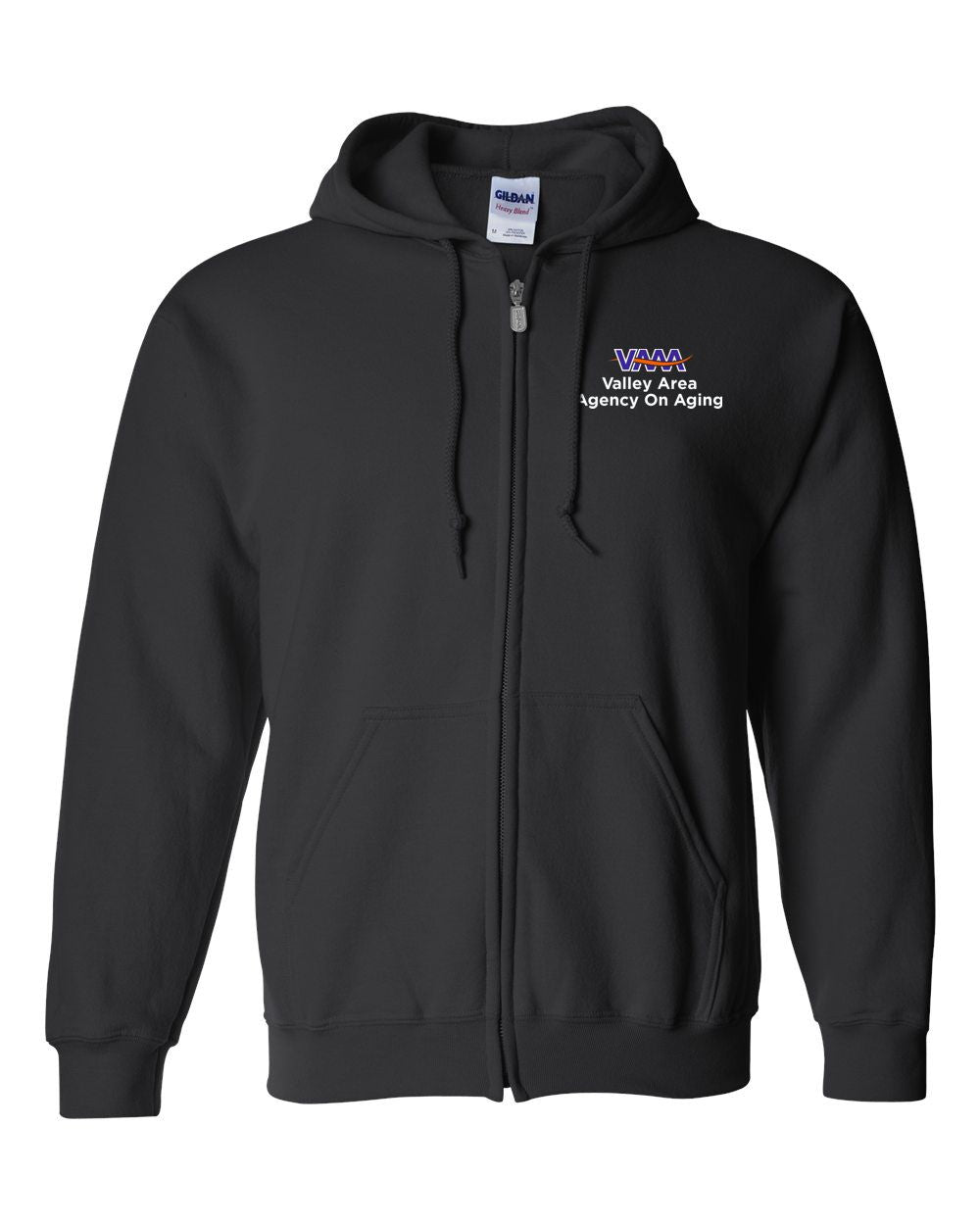 Valley Area Agency On Aging Embroidered Full Zip Jacket