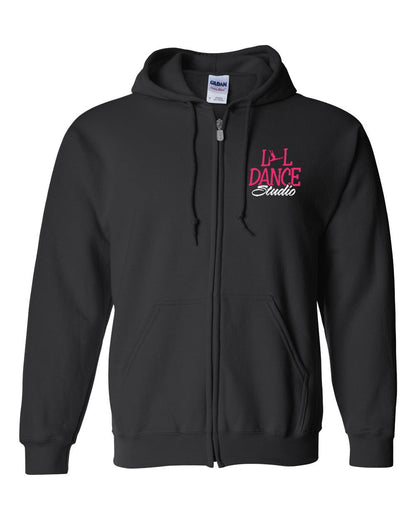 L&L Dance Studio Embroidered Full Zip Jacket