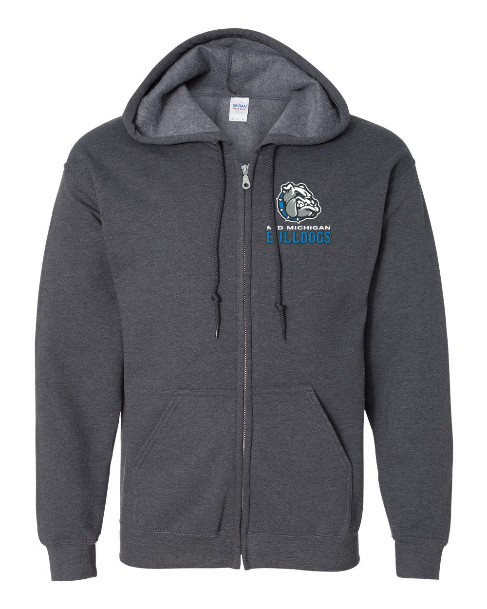 Mid Michigan Bulldogs Full Zip Jacket