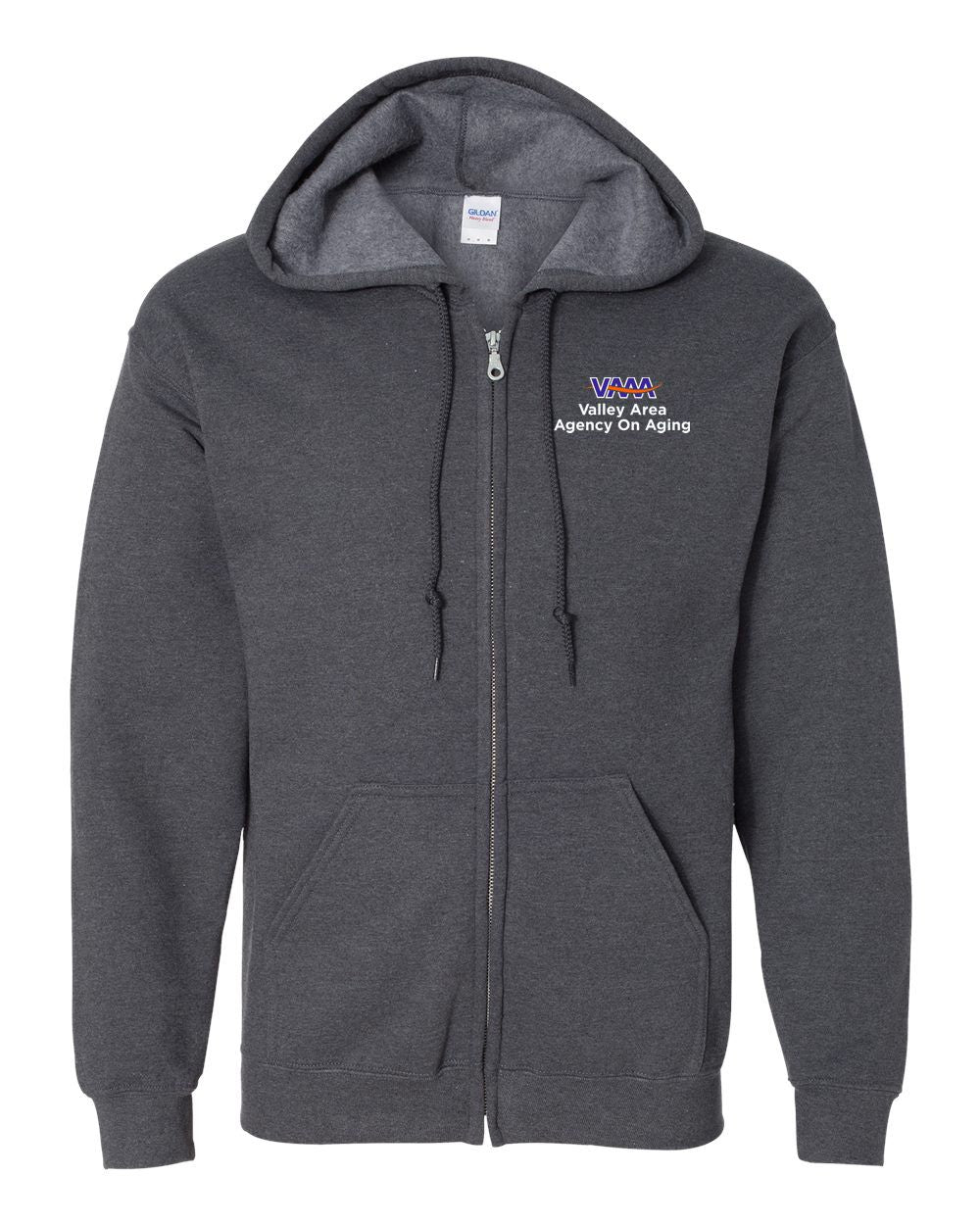 Valley Area Agency On Aging Embroidered Full Zip Jacket
