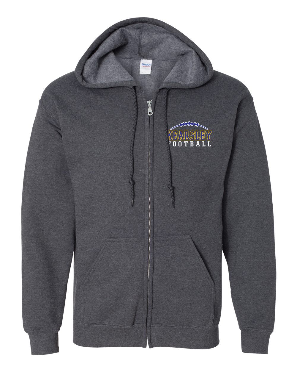 Kearsley Football Embroidered Full Zip Jacket