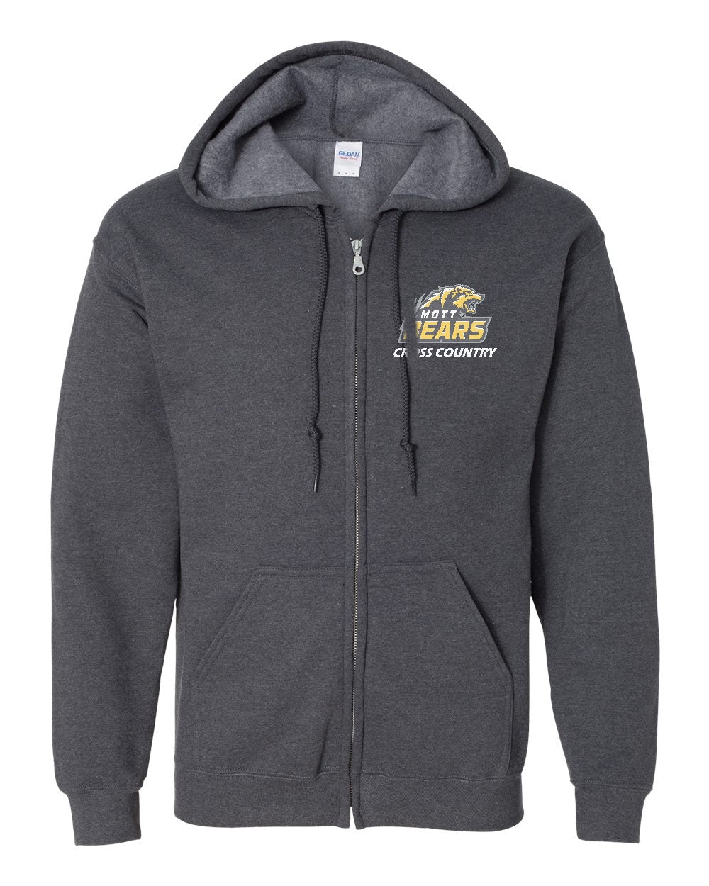 Mott Cross Country Embroidered Full Zip Jacket