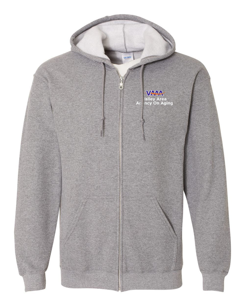 Valley Area Agency On Aging Embroidered Full Zip Jacket