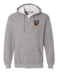Pikeville Floral Embroidered Full Zip Jacket