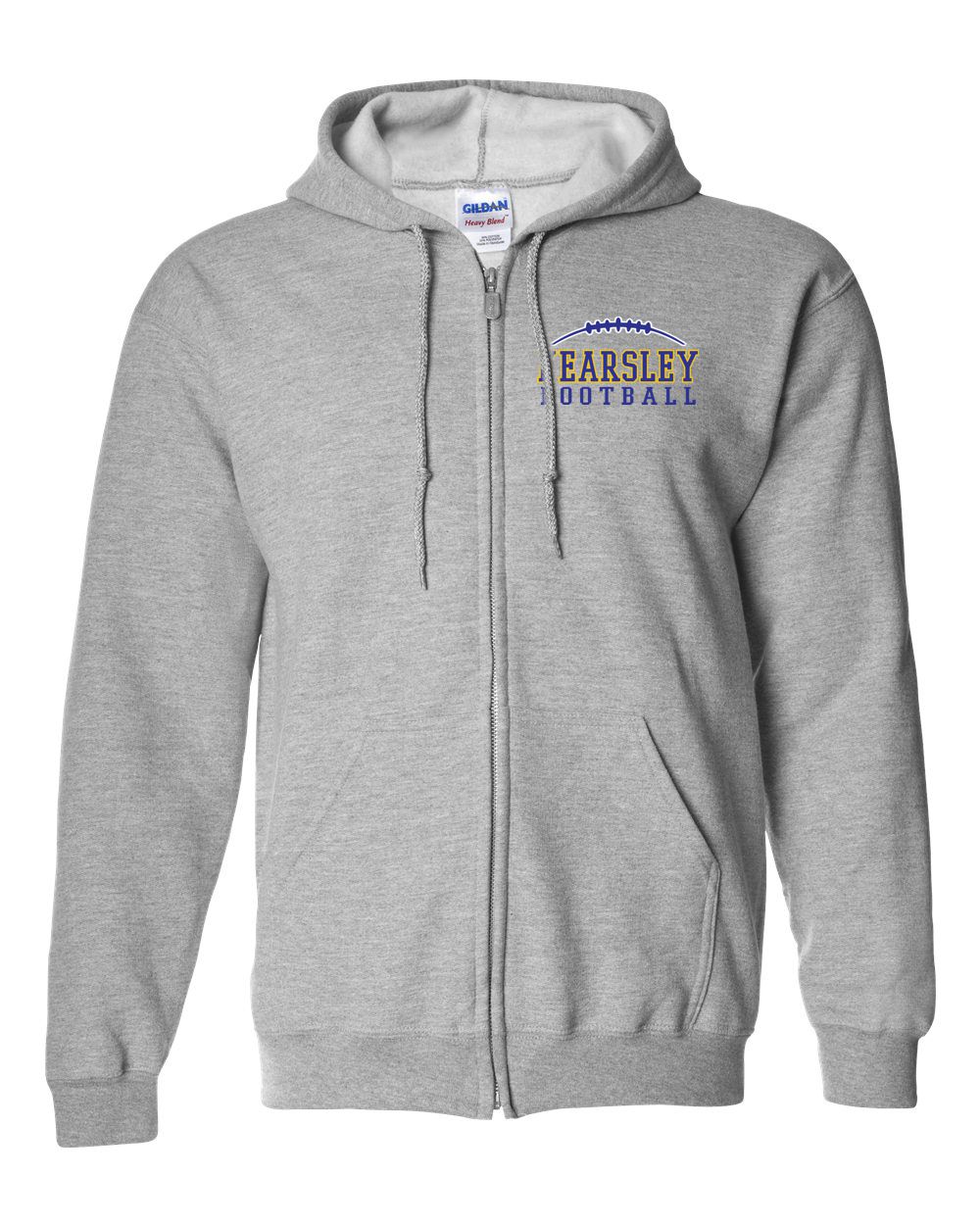 Kearsley Football Embroidered Full Zip Jacket