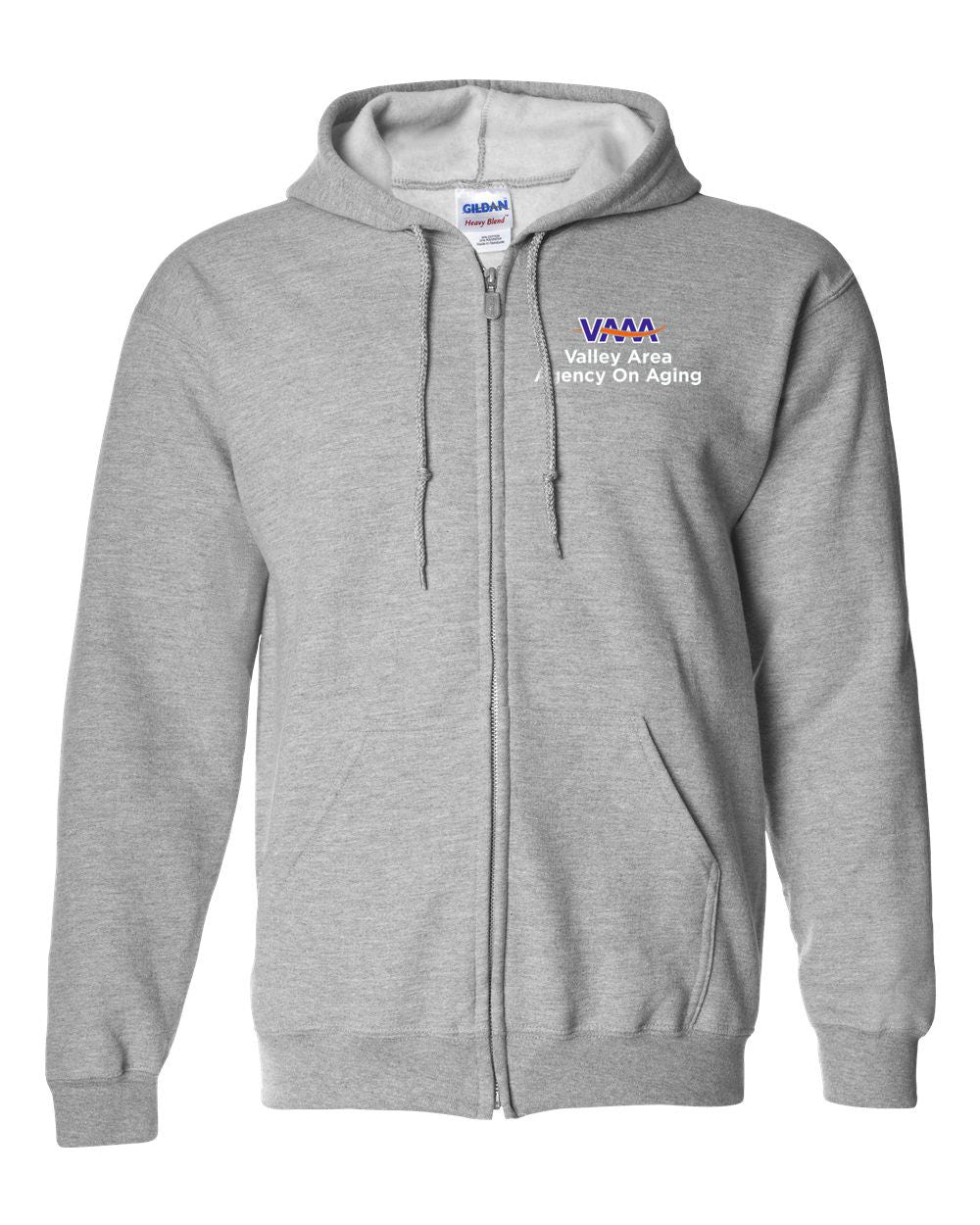 Valley Area Agency On Aging Embroidered Full Zip Jacket