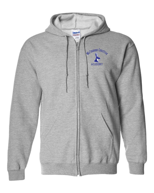 Waterbrook Christian Academy Basic Full Zip Jacket